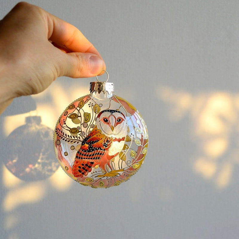 Joulukuusenkoriste, 6 erilaista lintufiguuria