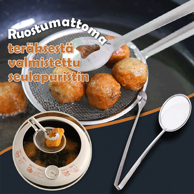 Ruostumattomasta teräksestä valmistettu siivilä (Ostaa 2,-10%;Ostaa 3 ,-15%;Ostaa4,-20%)