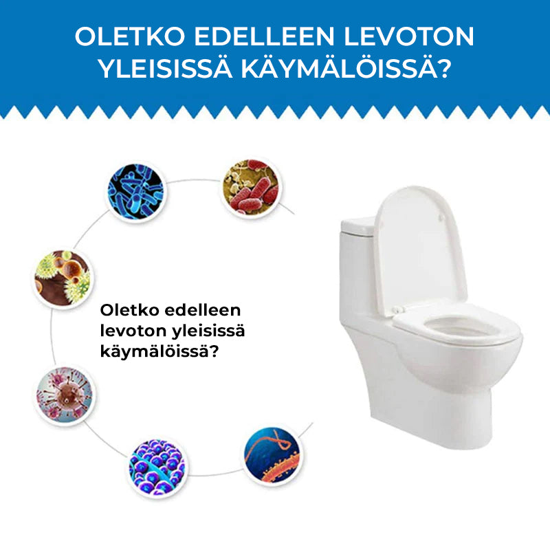 Kertakäyttöiset wc-istuimen suojat