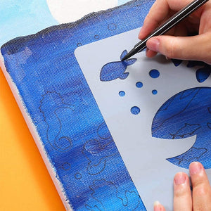 DIY Maalaus Sabluunat Lapsille