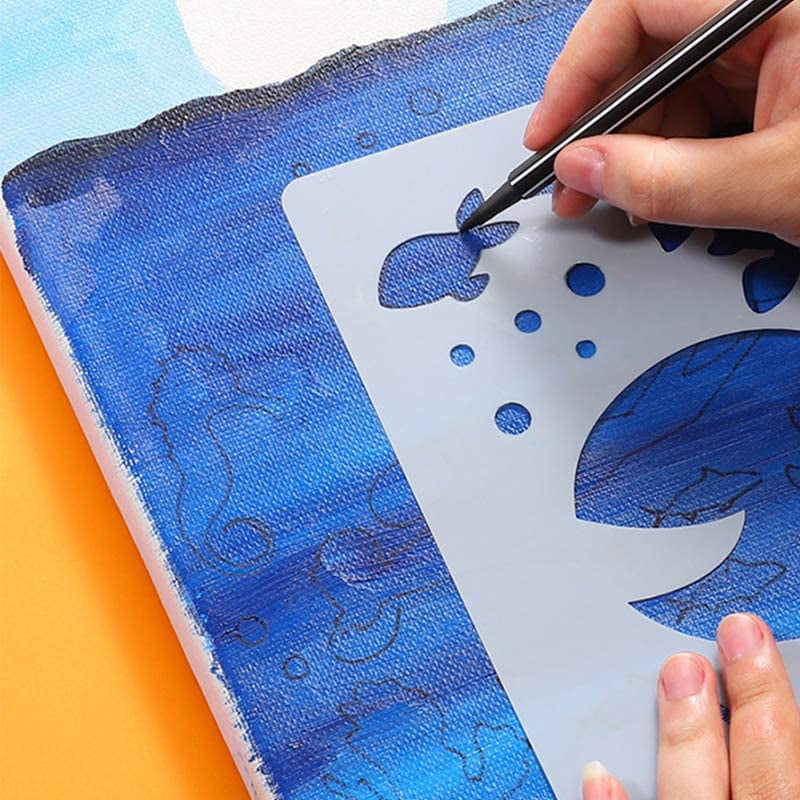 DIY Maalaus Sabluunat Lapsille