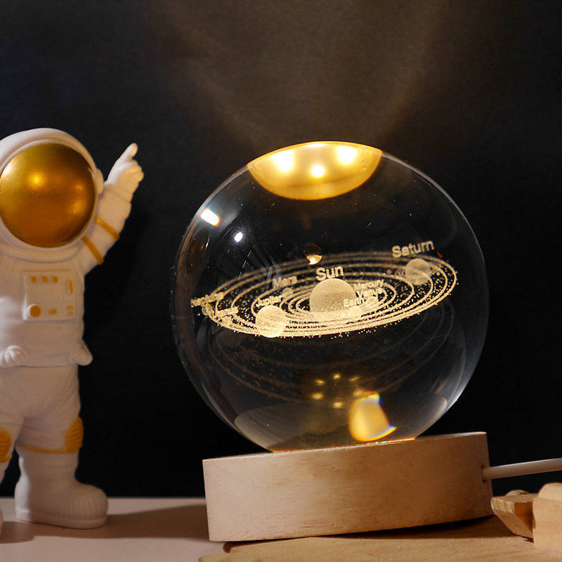 Hehkuva Kristallipallo Yövalo