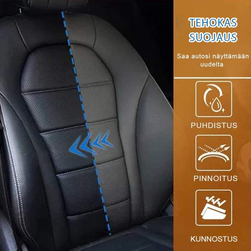 Auton sisätilojen nahka- ja muovipinnoiteaine