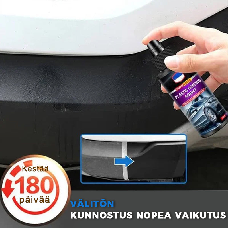 Auton sisätilojen nahka- ja muovipinnoiteaine