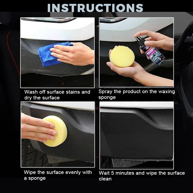 Auton sisätilojen nahka- ja muovipinnoiteaine