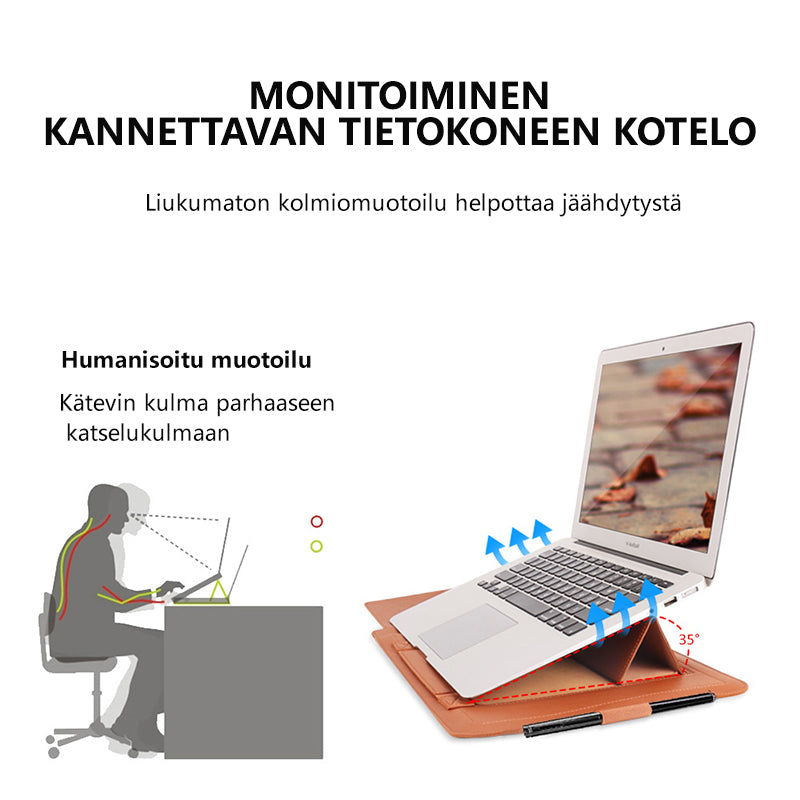 Monikäyttöinen Läppäri Laukku