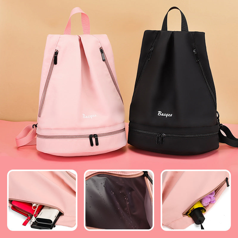 Naisten reppu uimavarusteille