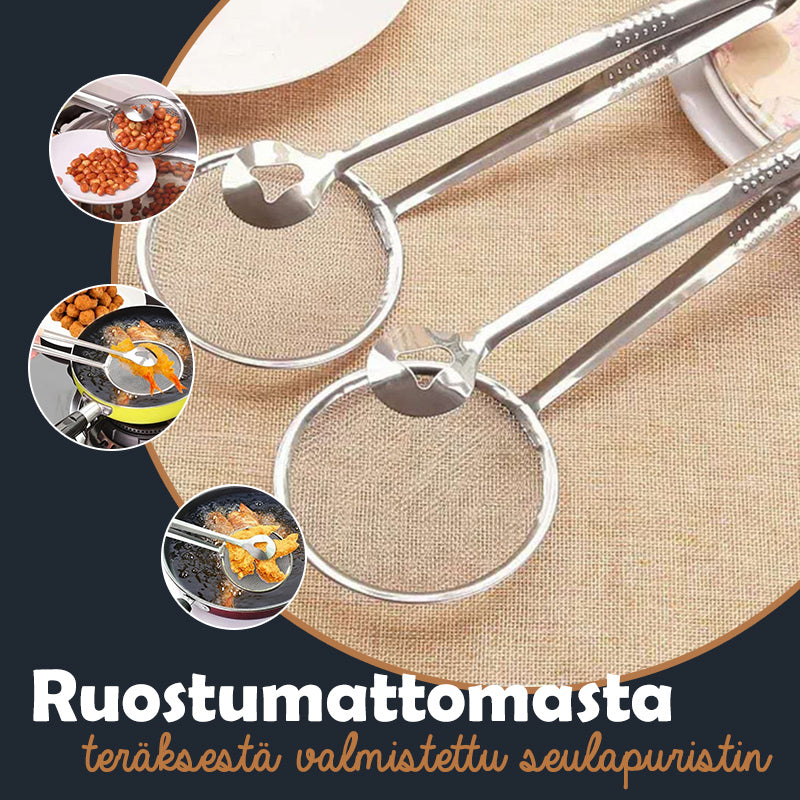 Ruostumattomasta teräksestä valmistettu siivilä (Ostaa 2,-10%;Ostaa 3 ,-15%;Ostaa4,-20%)