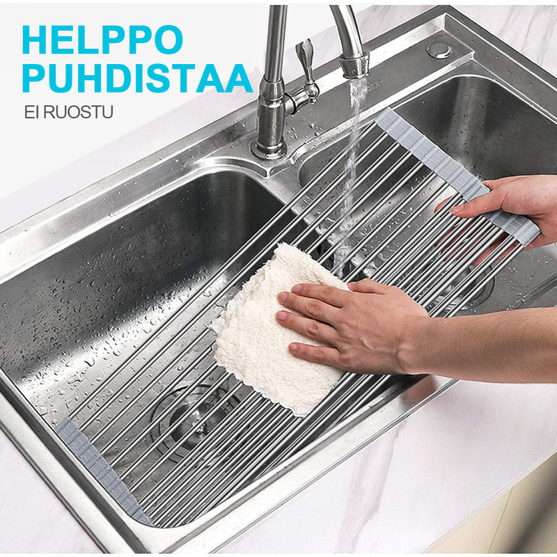 Kokoontaitettava Tiskien Kuivausteline