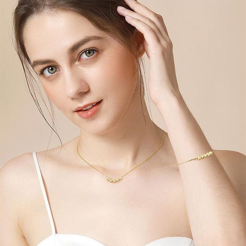 Helmikaulakoru & rannekoru