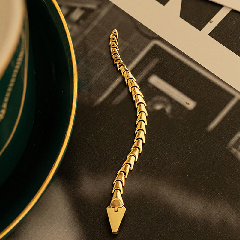 Käärme Ketjusormus