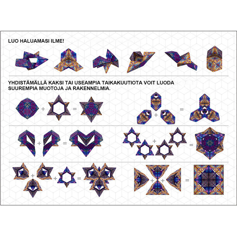 Muuntuva magneettinen taikakuutio