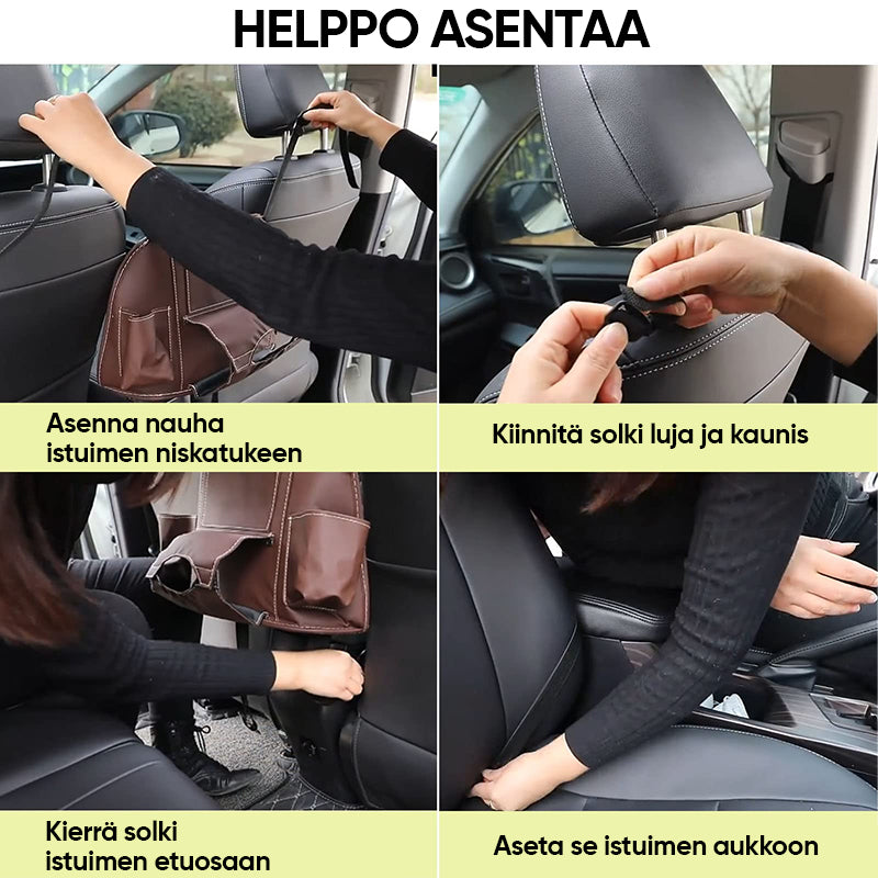 Säilytystasku autoon
