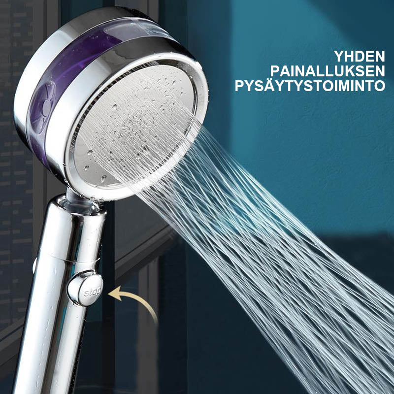 Pyörivä, korkeapaineinen suihkupää