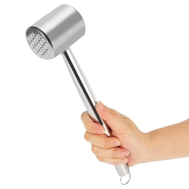 Ruostumattomasta teräksestä Tenderizer Meat Hammer