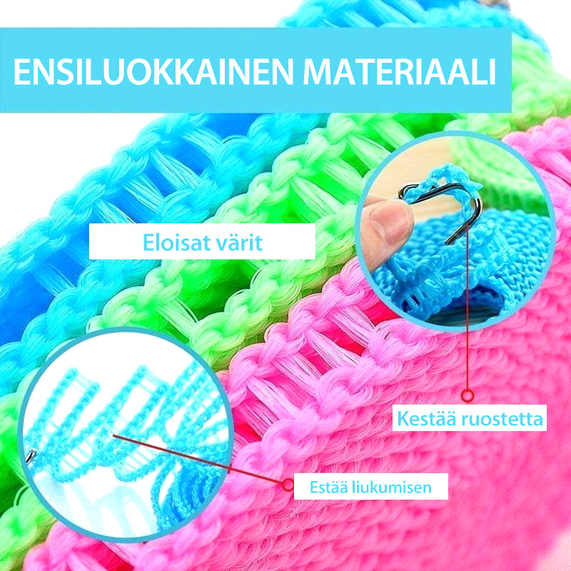 Pyykkinaru ulkokäyttöön ja kotiin