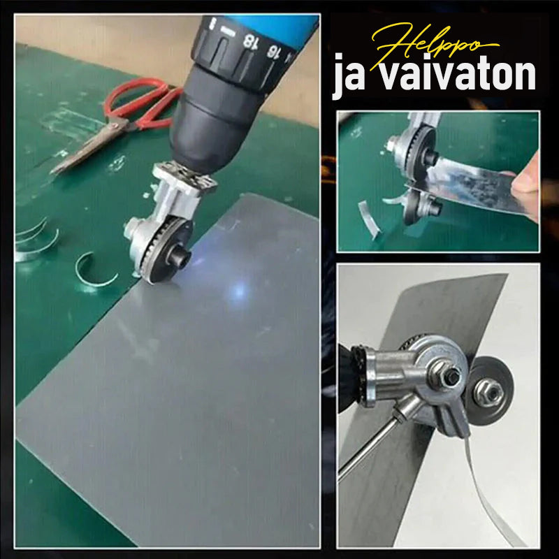 Peltileikkuri sähköporaan (Osta 2 saadaksesi ilmaisen toimituksen)