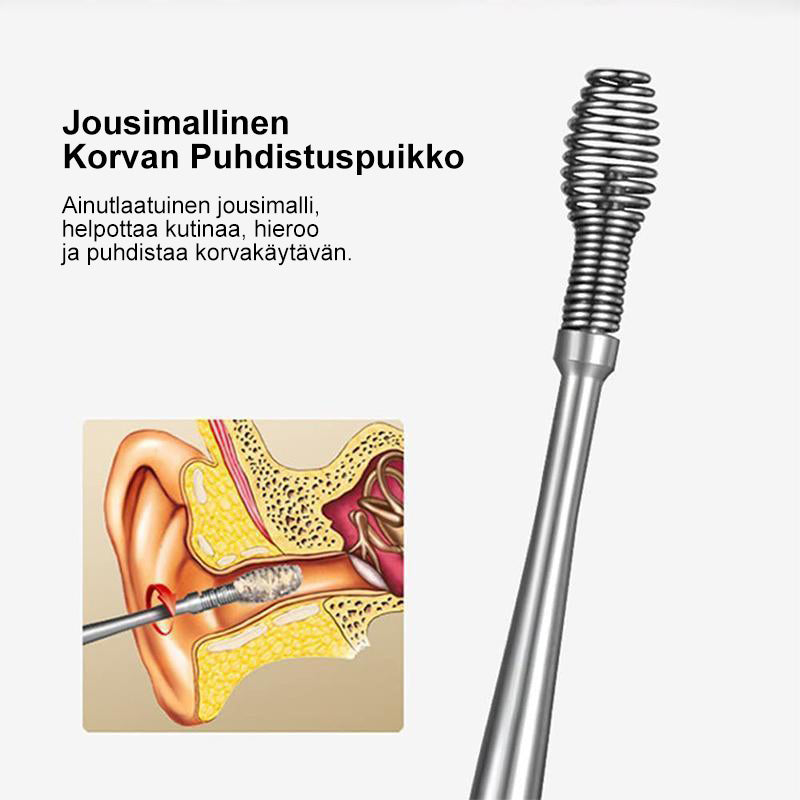 Korvienpuhdistussetti