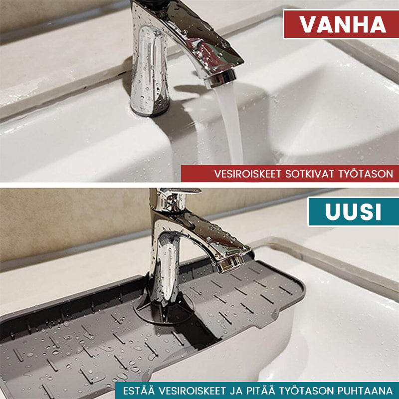 Silikoninen Tippasiepparimatto Pesualtaisiin