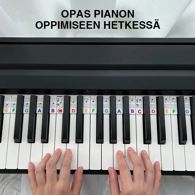 Irrotettavat pianon nuottimerkit