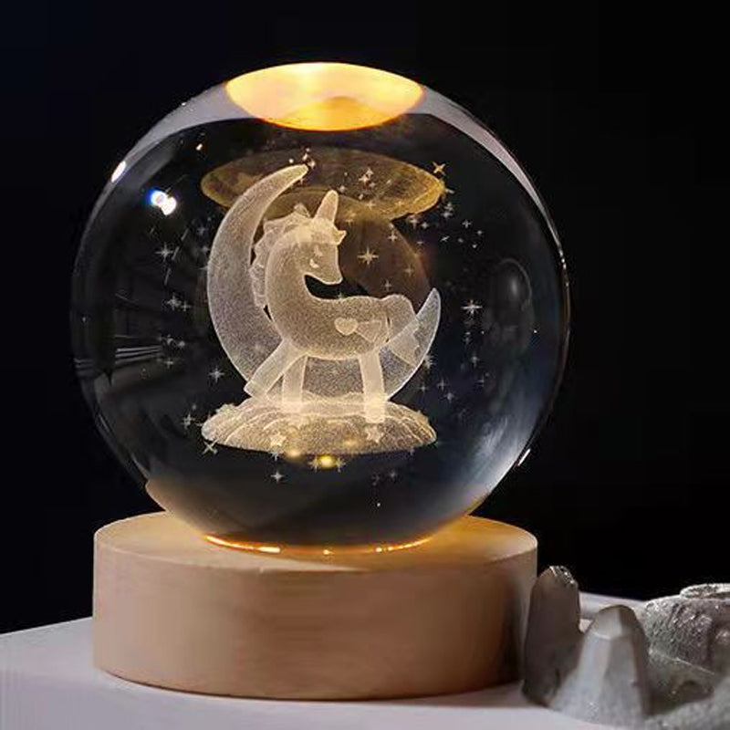 Hehkuva Kristallipallo Yövalo