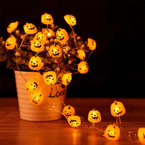 Halloween-kurpitsa LED-valot
