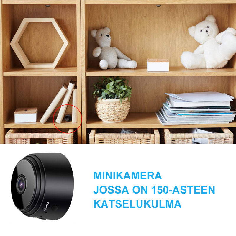 1080p WiFi Mini Kamera magneetilla