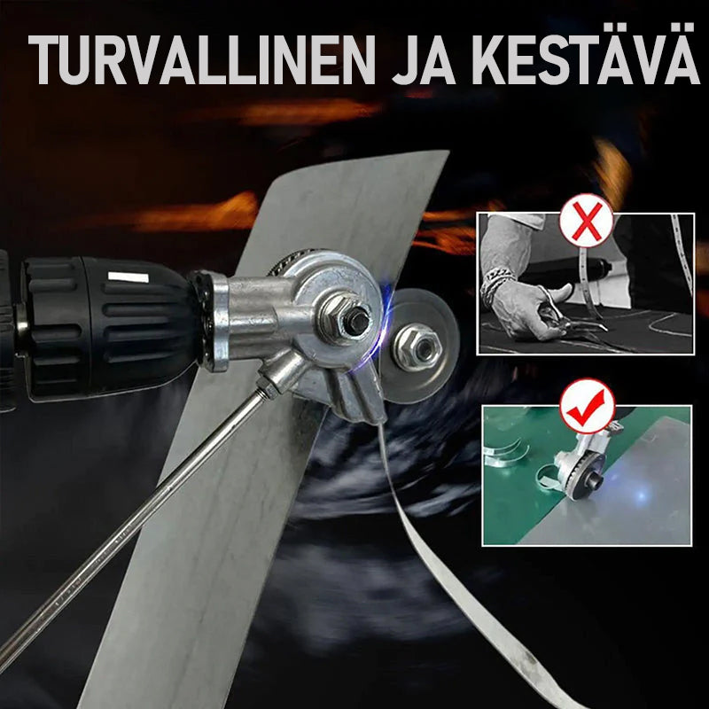 Peltileikkuri sähköporaan (Osta 2 saadaksesi ilmaisen toimituksen)