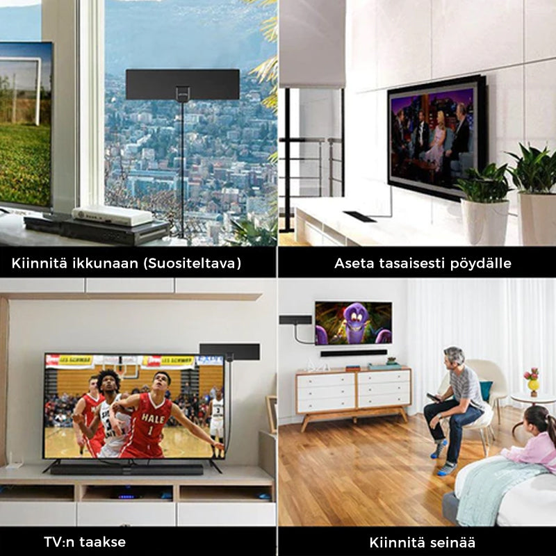 2022 päivitetty DIGITAALINEN HDTV ANTENNI 4K