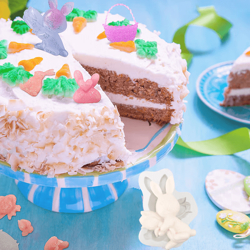 3D-pääsiäisleivonnaiset leivontatyökalut.