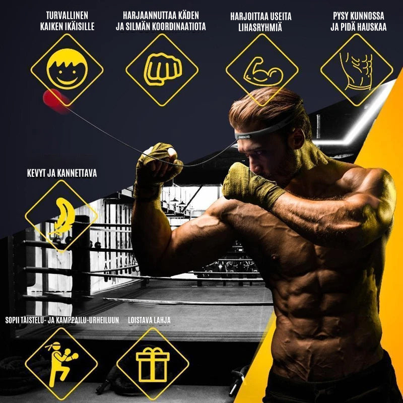 Nyrkkeilypallo reaktionopeuden kehittämiseen