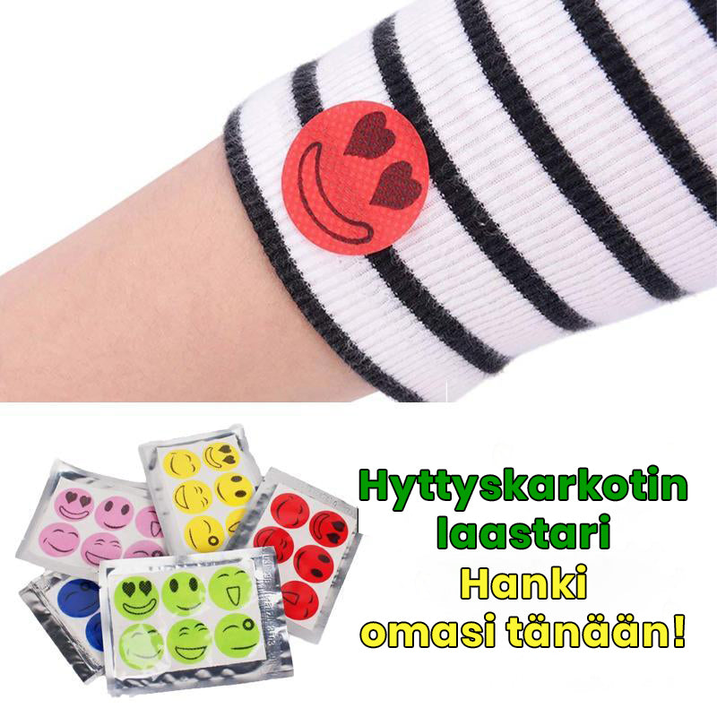 Luonnolliset hyttyskarkotin tarrat