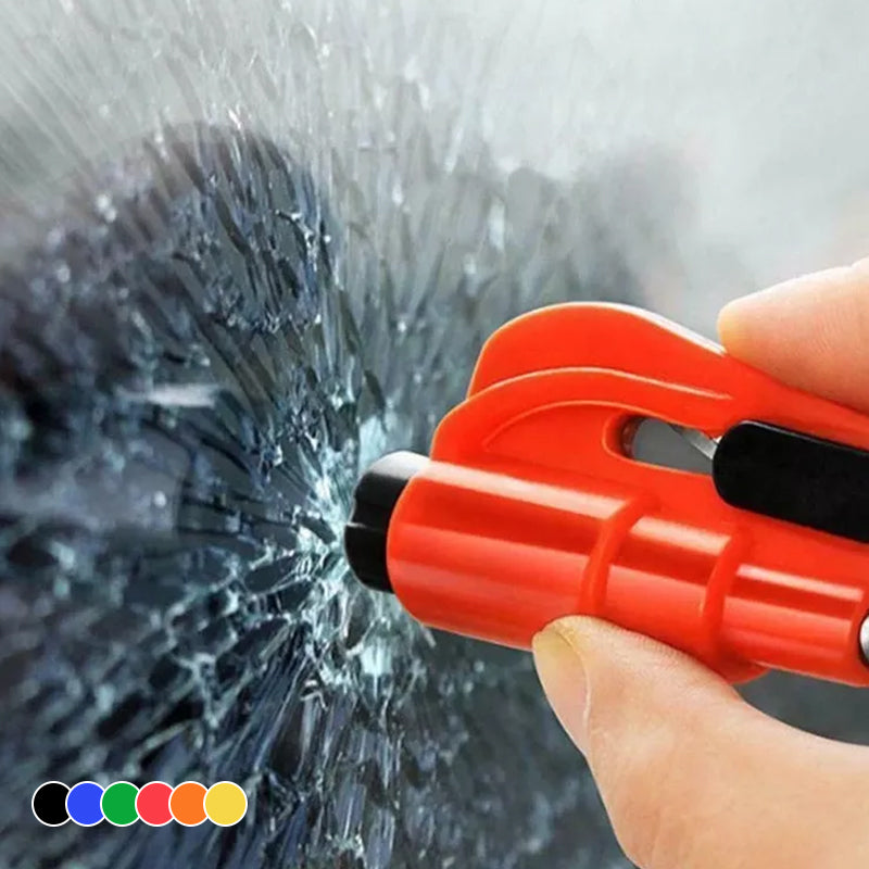 3-in-1 autoturvallisuus -avaimenperä