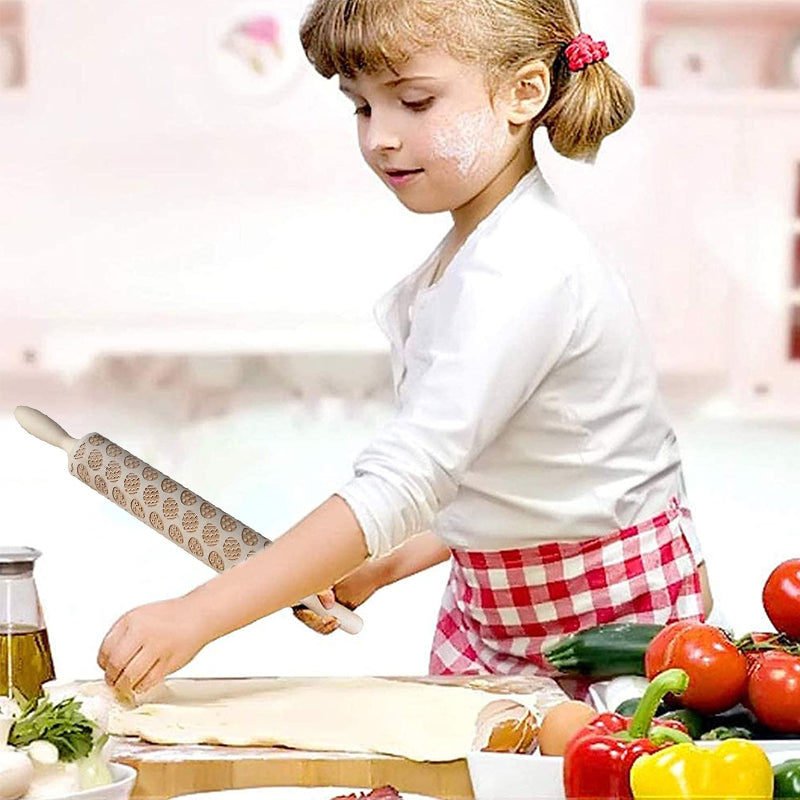 Kuviollinen pääsiäisaiheinen kaulin