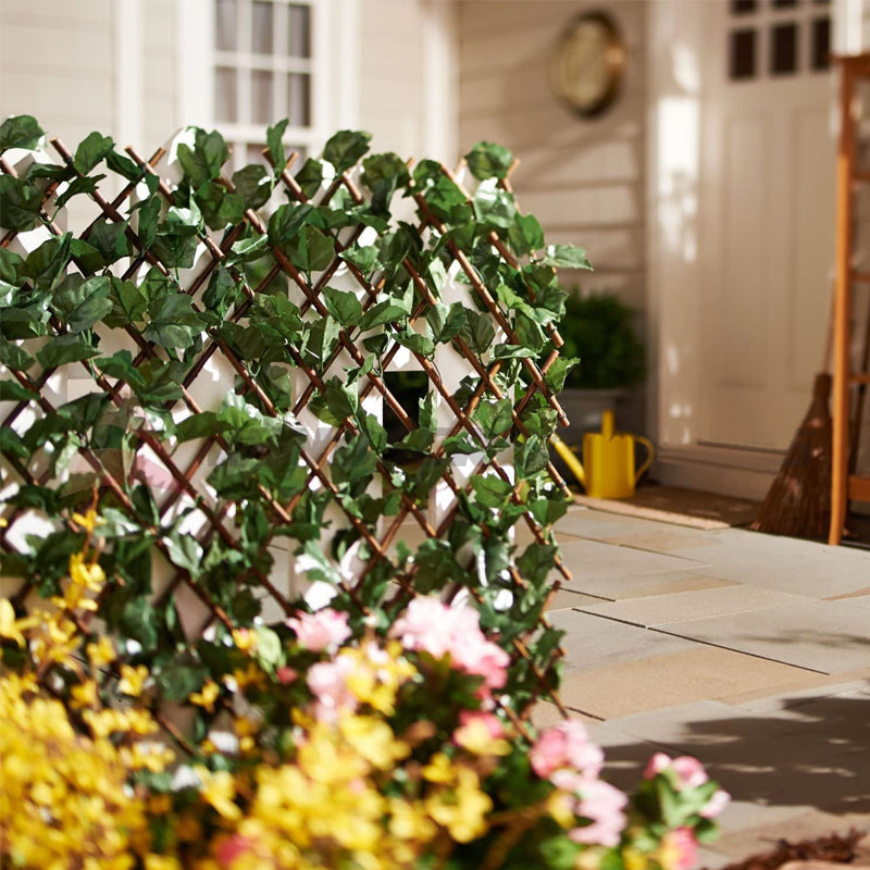 Laajennettava näkösuoja-aita