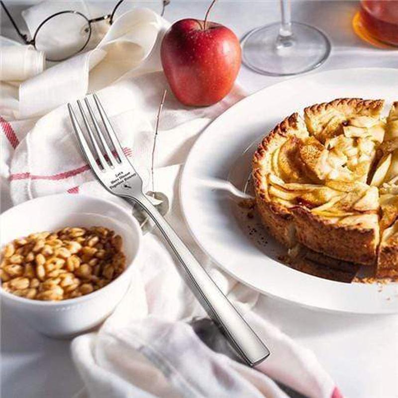 Kaiverrettu lahjahaarukka