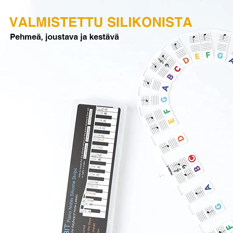 Irrotettavat pianon nuottimerkit