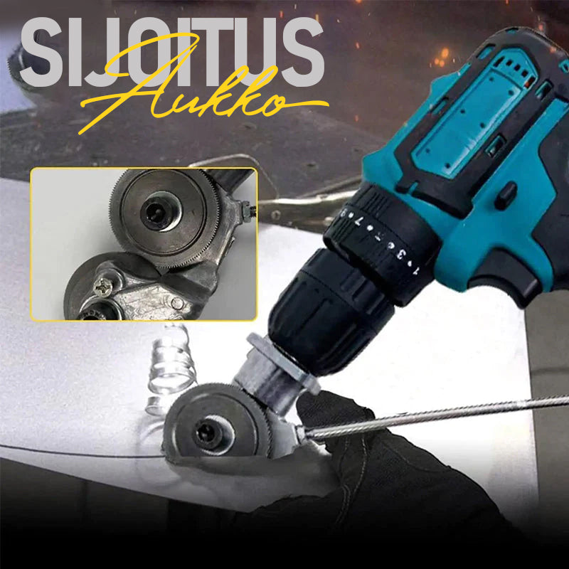 Peltileikkuri sähköporaan (Osta 2 saadaksesi ilmaisen toimituksen)