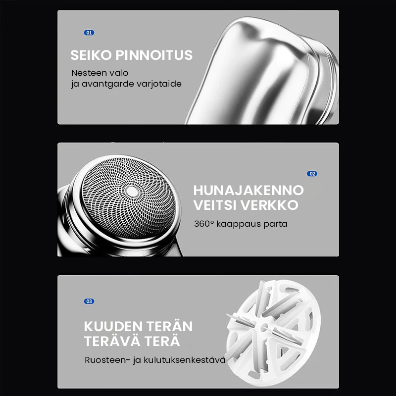 USB Mini parranajokone