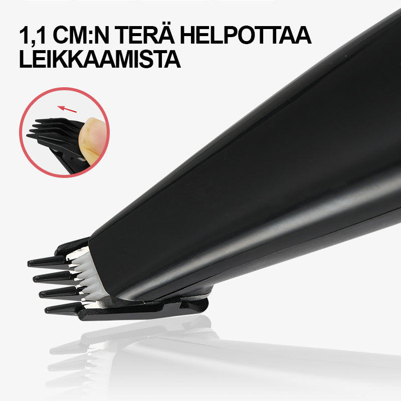 Ladattava trimmeri lemmikkieläimille