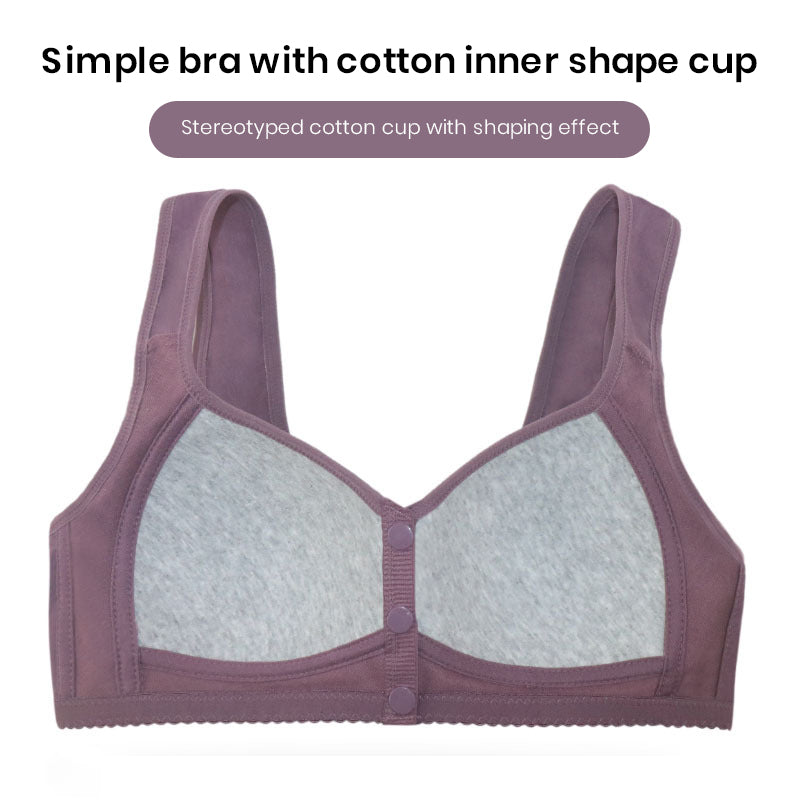 Edestä suljettavat mukavat rintaliivit(10% alennus 2 kpl, 15% alennus 3 kpl, 20% alennus 4 kpl)