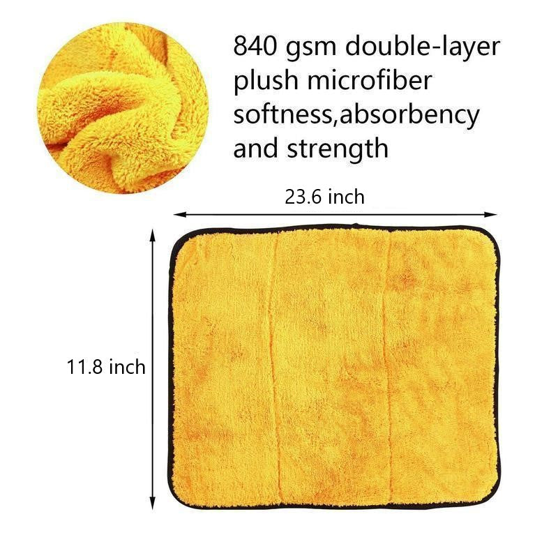 Ammattimainen kiillottava vahaava kuivauspyyhe.