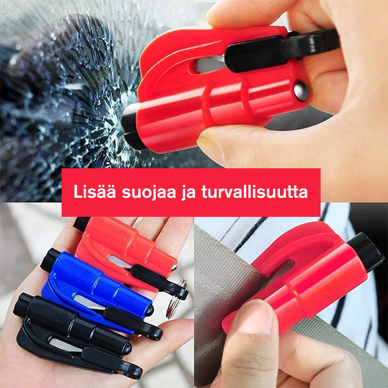 3-in-1 autoturvallisuus -avaimenperä