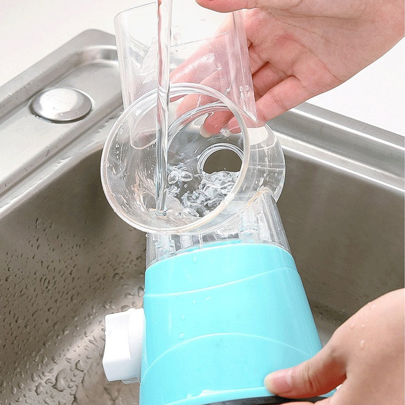 Monikäyttöinen vihannesleikkuri ja viipalointilaite