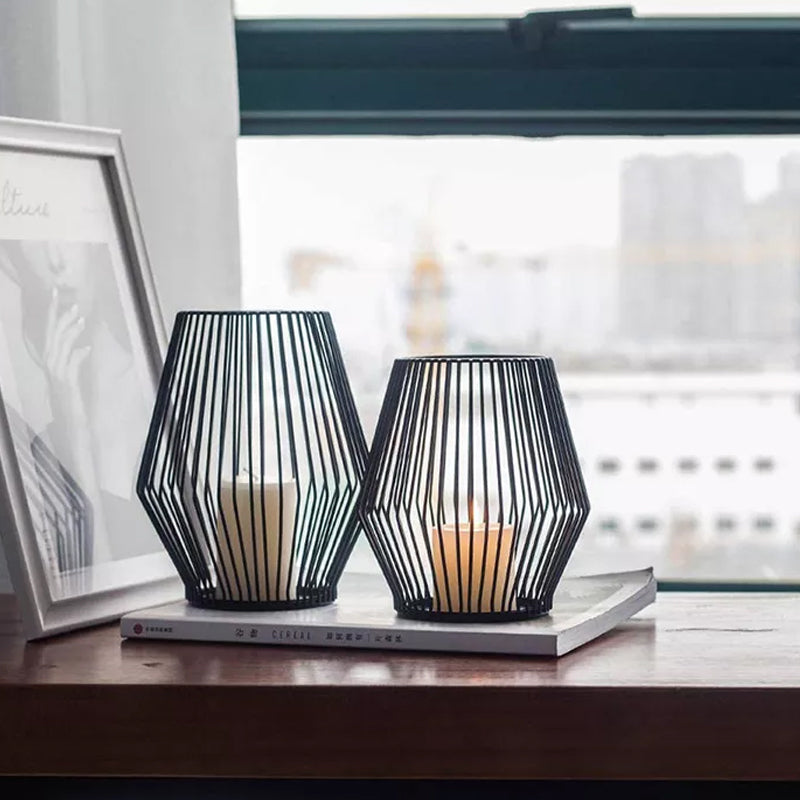 Musta lyhty kynttilänjalka