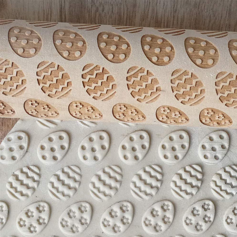 Kuviollinen pääsiäisaiheinen kaulin