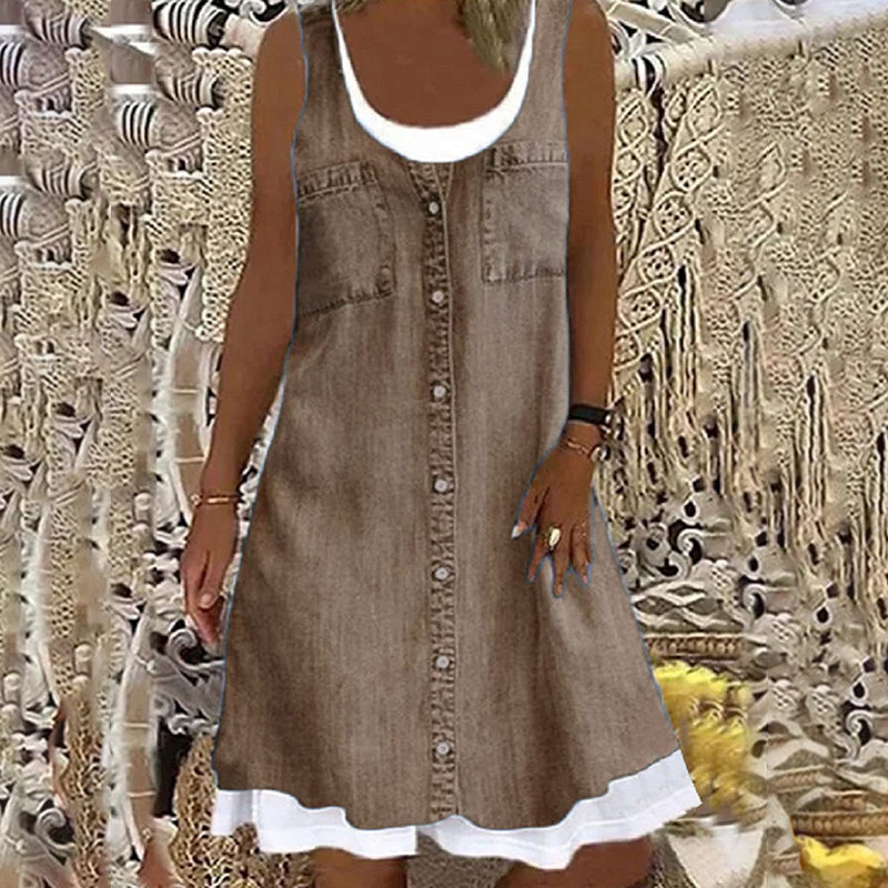 Rento Hihaton Mekko Pyöreällä kaula-aukolla