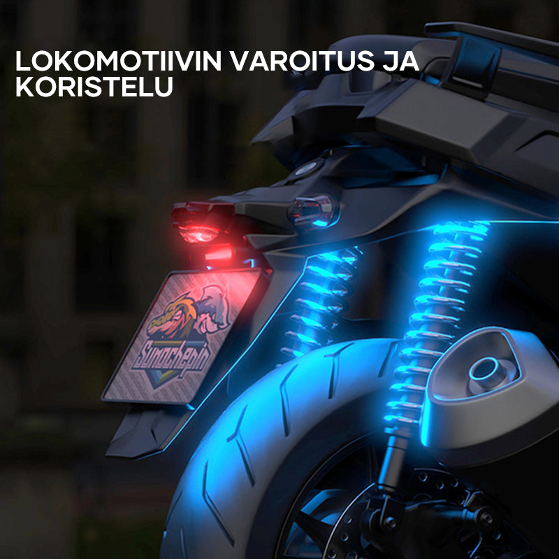 Kirkas langaton LED-strobovalo