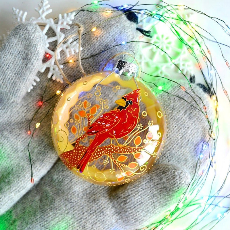 Joulukuusenkoriste, 6 erilaista lintufiguuria