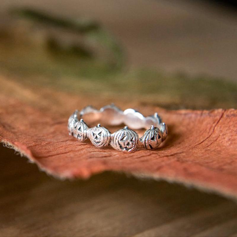 Halloween-kurpitsasormus, retro